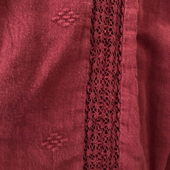 AE Maroon Blouse - Picture 3 of 3